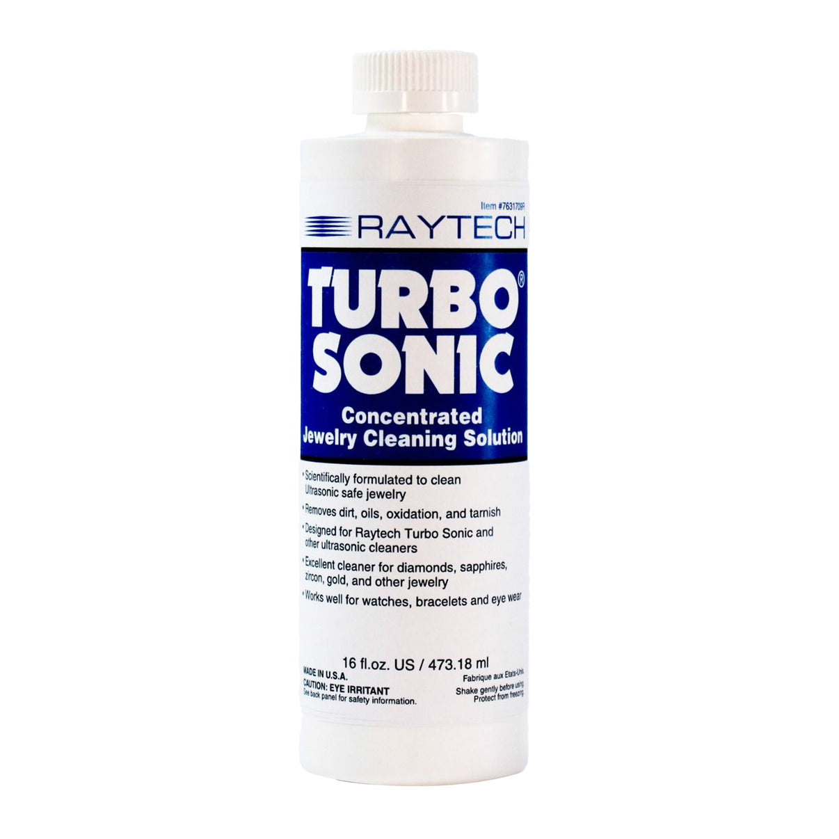 Turbo Sonic Jewelry Cleaning Solution (Concentrate) 16 fl oz.