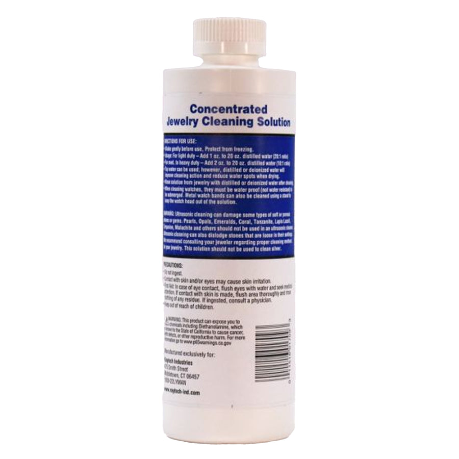 Turbo Sonic Jewelry Cleaning Solution (Concentrate) 16 fl oz.
