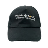 black hat wiht Nokta Makro Detectiion Technologies on printed in white
