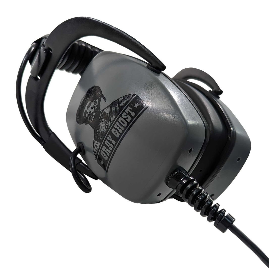 DetectorPro Gray Ghost Amphibian II headphones product box packaging