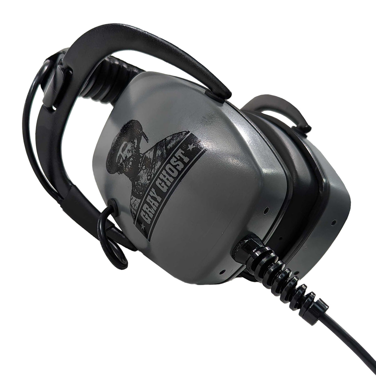 DetectorPro Gray Ghost Amphibian II headphones product box packaging