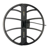 Coiltek 18 inch NOX search coil with attached skidplate for Minelab Equinox metal detectors
