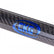 Close-up of a carbon fiber rod featuring a prominent blue and silver CKG logo decal, set against a plain white background.