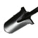 KG Carbon Fiber Metal Detecting Shove - Double Serrated All Terrain Digger with D Handle