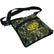 CKG Metal Detecting Finds Pouch with Belt - black and green camo laying flat with CKG  yellow logo and white background