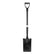 black square blade shovel straight 