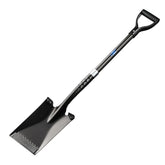 black square blade shovel sideways
