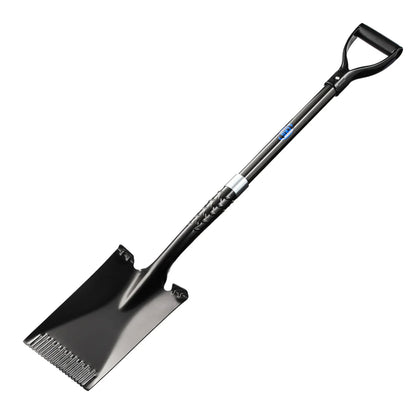 black square blade shovel sideways