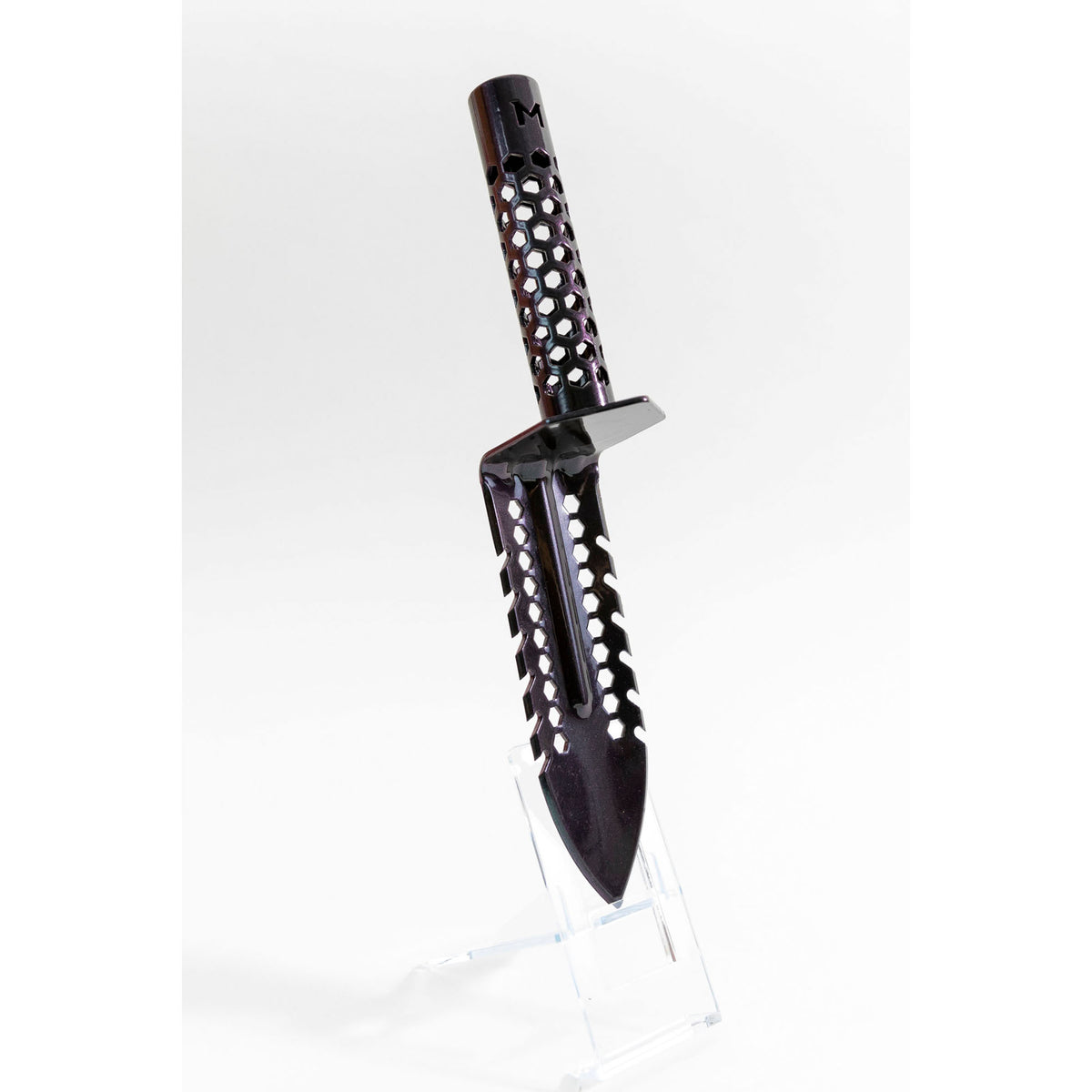 Chameleon color-changing Motley Grass Knife with tempered steel construction