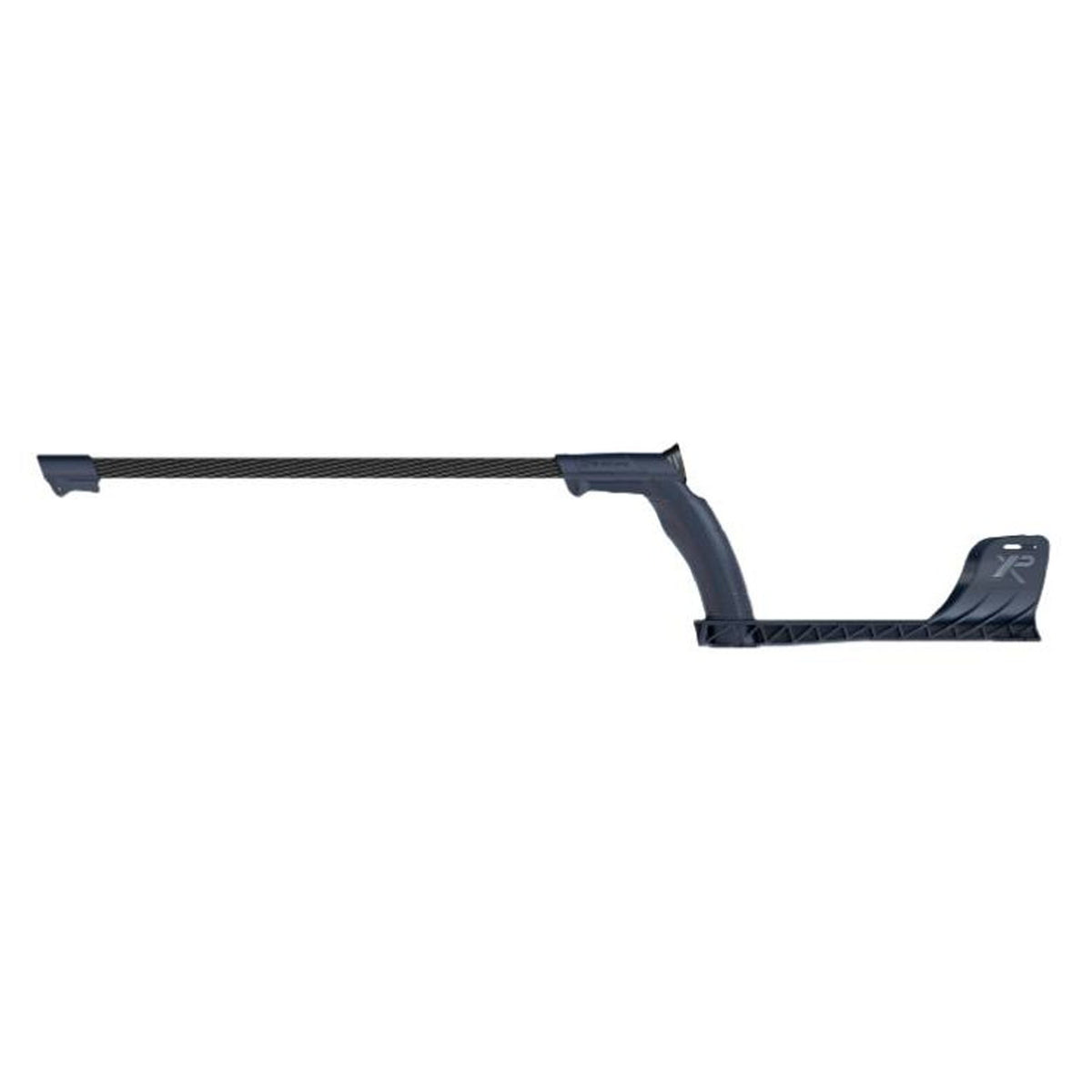 XP Blue S-Telescopic Lite stem fully extended showing carbon fiber middle shaft