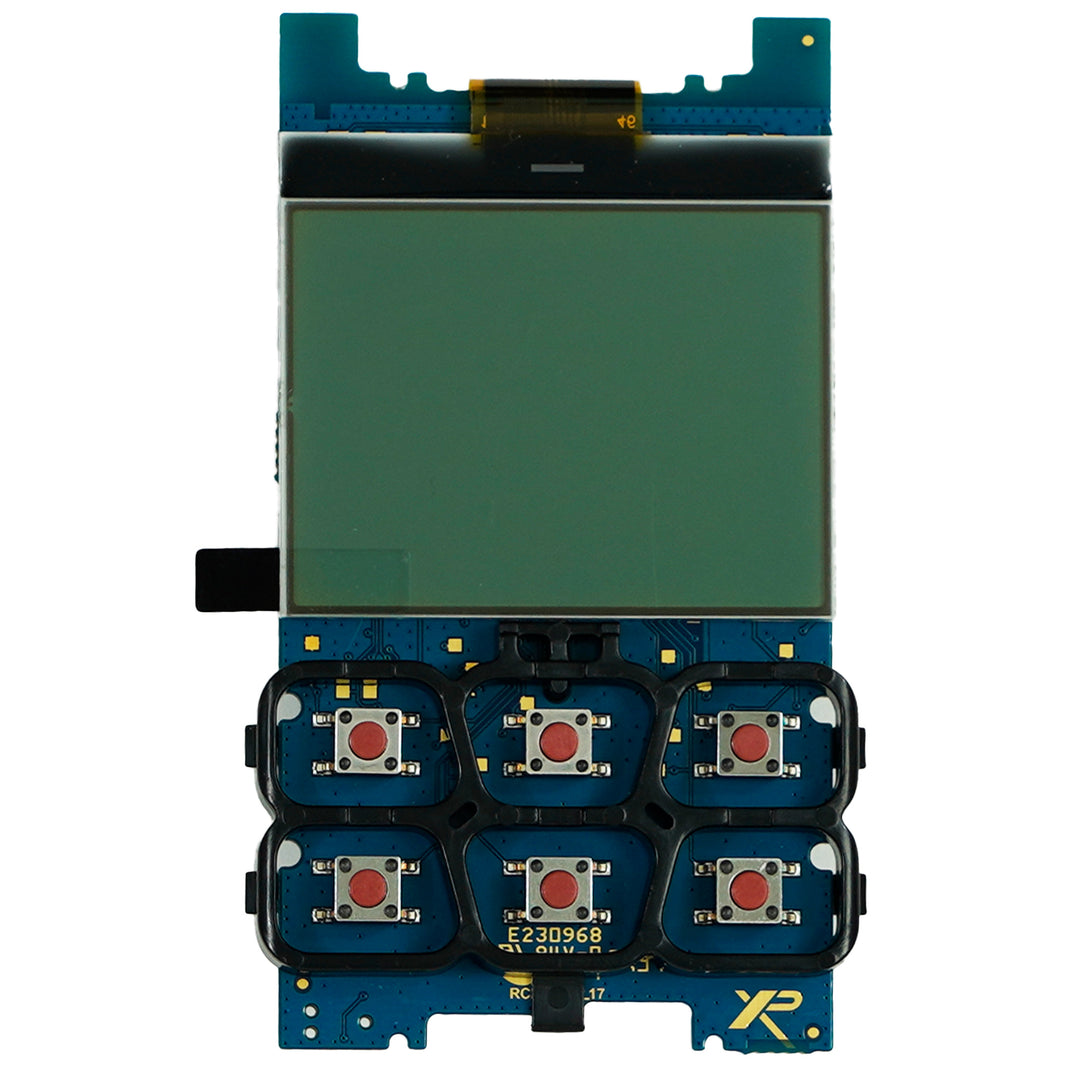 XP DEUS II Metal Detector Remote Control Printed Circuit Board with LCD