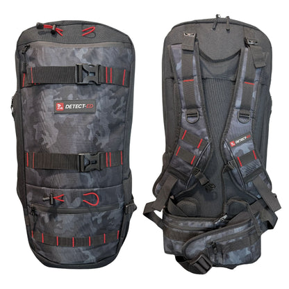 Detect-Ed 300X Metal Detector Backpack for Multi-Day Hunts