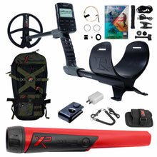 XP DEUS II Fast Multi Frequency RC Metal Detector with 9" FMF Search Coil - Complete Package