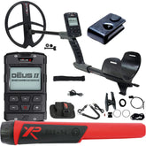 XP DEUS II Fast Multi Frequency RC Metal Detector with 13x11" FMF Search Coil Starter Package