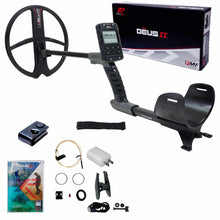 XP DEUS II Fast Multi Frequency RC Metal Detector with 13x11" FMF Search Coil - Complete Package