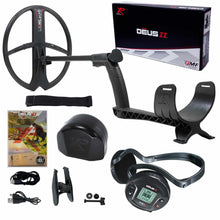 XP DEUS II WS6 Master Fast Multi Frequency Metal Detector  w/ 13 x 11" FMF Search Coil Pro Package