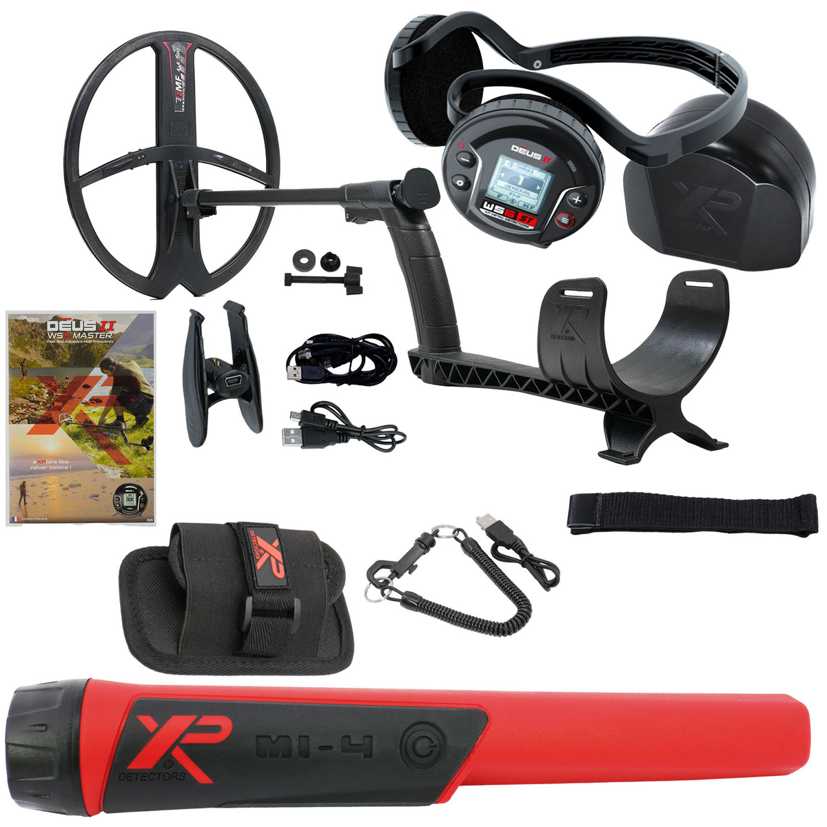 XP DEUS II WS6-ST Master Metal Detector with MI+4