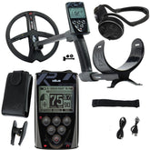 XP Deus Metal Detector with Remote, 11” X35 Search Coil, and WSAUDIO Headphones