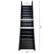 The Original Sluice black with two stainless steel rock bars 27.5" length 9.5"width 4" depth