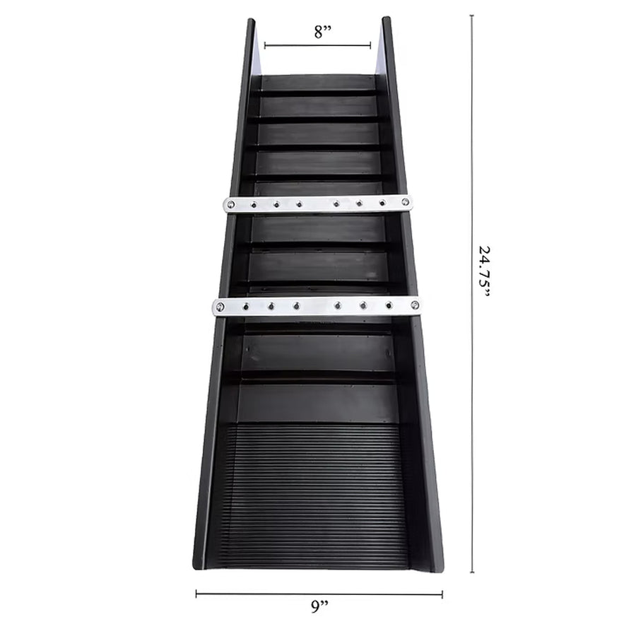 Dr. Sluice The Prospector Sluice - Drop Riffle Sluice Box 24.5 X 9 X 4 black