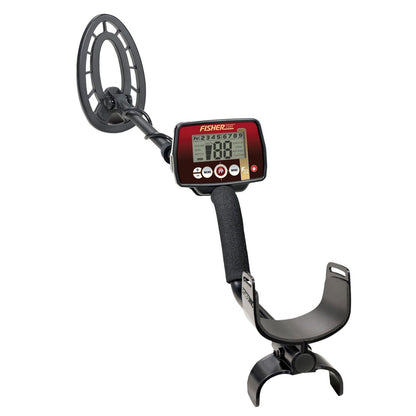 Fisher F22 Weatherproof Metal Detector with 9-Inch Waterproof Coil