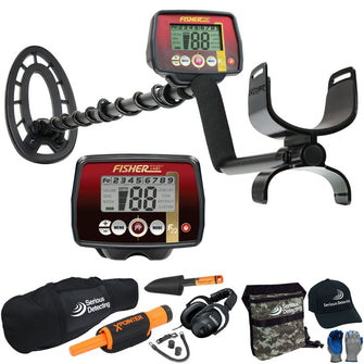 Fisher F22 Metal Detector Complete Package