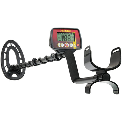 Fisher F22 Weatherproof Metal Detector with 9-Inch Waterproof Coil