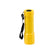 TerraX 4" 1 Watt / 45 Lumen Plastic Body Yellow Flashlight w/Lanyard, 3AAA Batteries Included