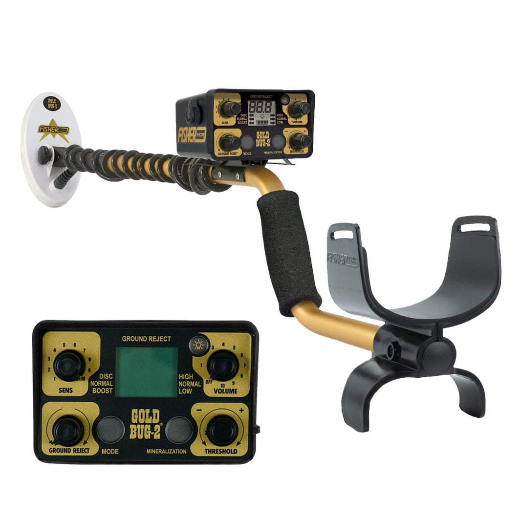 Fisher Gold Bug 2 Metal Detector with 6.5 in Coil (Open Box)