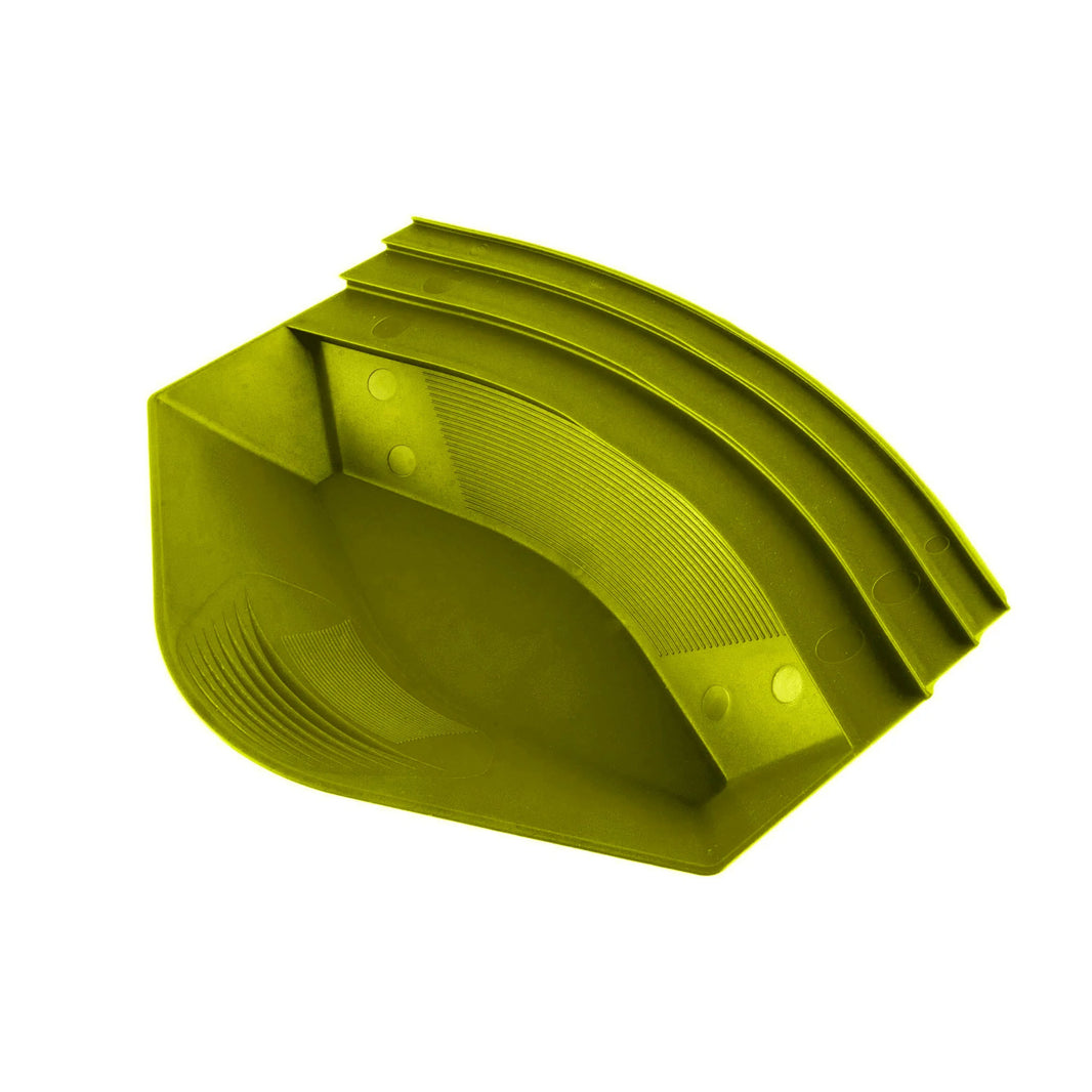 Gold Claw 12 inch prospecting pan side view showing depth and construction