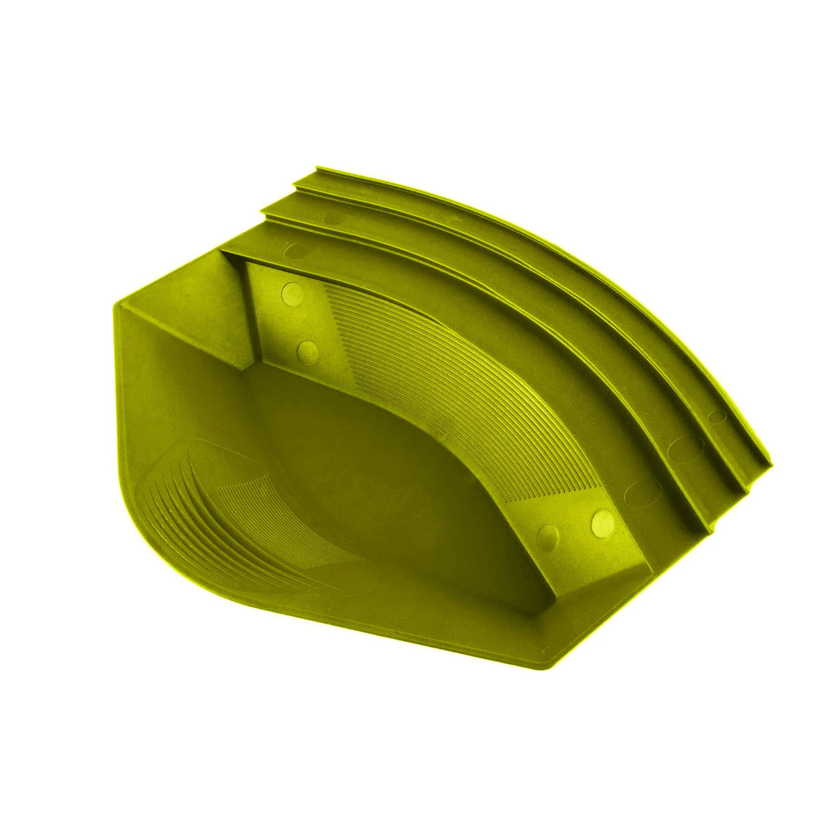 Gold Claw 12 inch prospecting pan side view showing depth and construction
