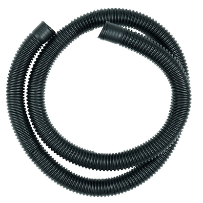 Coiled 6 foot black suction hose for the Gold-N-Sand X-Stream Hybrid Pro hand dredge.