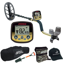 Fisher Gold Bug DP Metal Detector with 11" Elliptical Waterproof Search Coil Starter Package