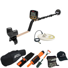 Fisher Gold Bug Pro Metal Detector Search Coil Combo Complete Package