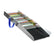 TerraX Aluminum Fix/Flared Sluice Box with Matting and Carry Strap