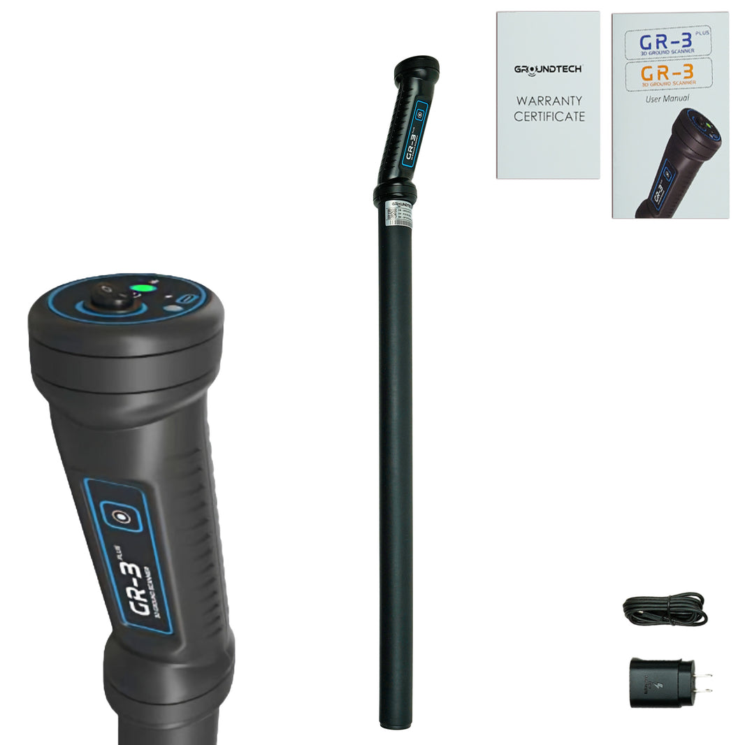 GR-3 Metal Detector and accessories