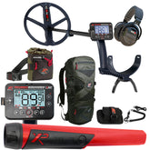XP ICON Adventure Pack - Metal Detector with WSA-XL ST Headphones, MI-6 Pinpointer, Backpack and Finds Pouch