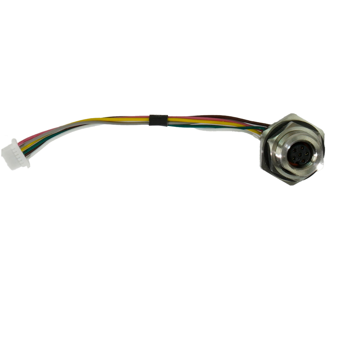 XP DEUS II RC 6-point charging connector close-up view