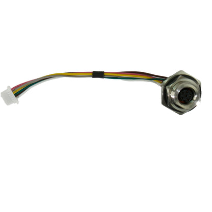XP DEUS II RC 6-point charging connector close-up view
