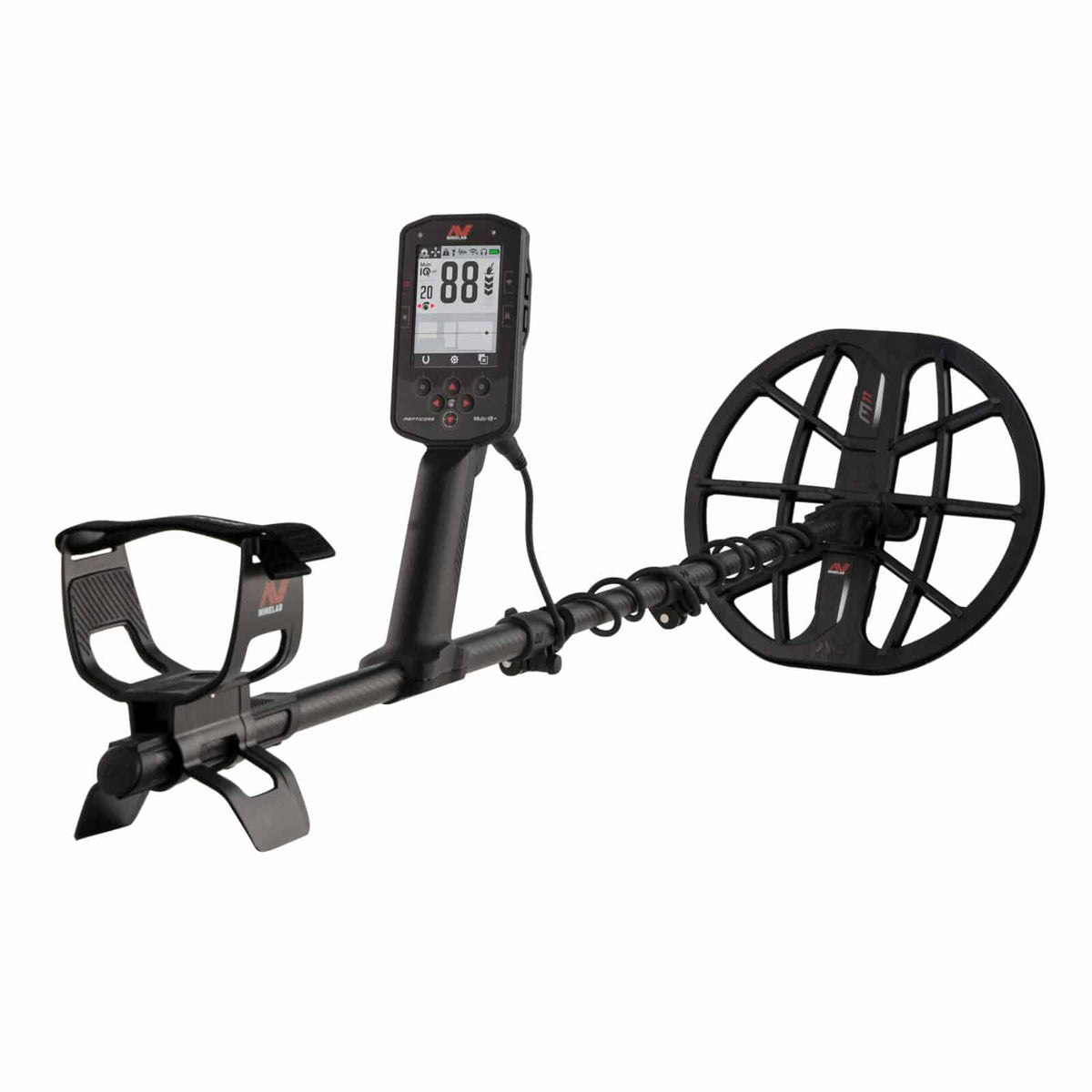 Minelab Manticore metal detector fully assembled with M11 11 in DD coil