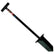ATC Anaconda NX-7 tempered steel shovel with double serrated blade and foot pegs
