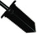 Anaconda NX-7 shovel full length view showing 33-inch handle and ergonomic design