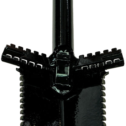 Professional metal detecting shovel NX-7 blade angle demonstration