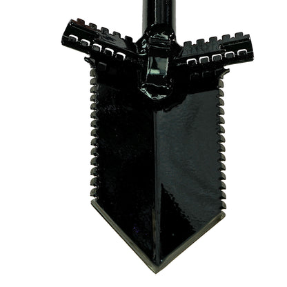 ATC Anaconda NX-7 shovel powder-coated black finish and tempered steel construction