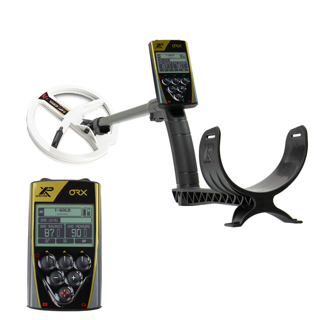 XP ORX Metal Detector with 9" High Frequency Coil for Gold Prospecting