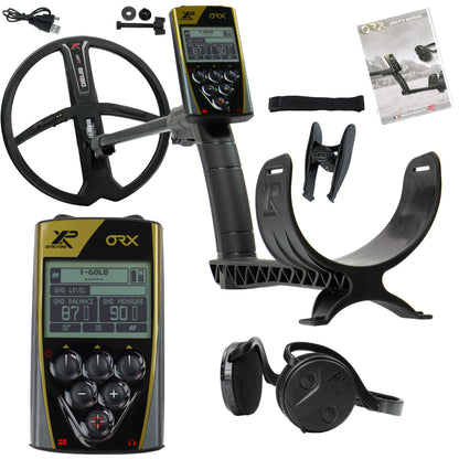 XP ORX Wireless Metal Detector with 9" X 35 Search Coil with WSAudio Headphones