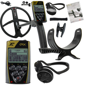 XP ORX Metal Detector Wireless Metal Detector with Back-lit Display, FX 03 Wired Headphones, and 11" X35 Search Coil