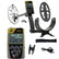 XP ORX metal detector complete system with elliptical coil, remote control, and folding stem