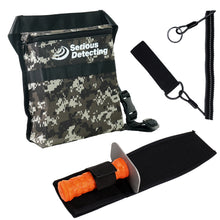 Fisher F-PULSE Waterproof Pinpointer Premium Bundle w/ Digger Tool, Bag & Lanyard