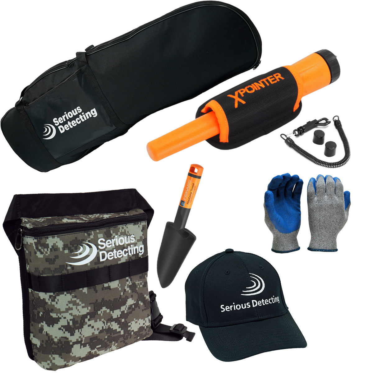 Minelab X-TERRA PRO Metal Detector Complete Package - PKSD